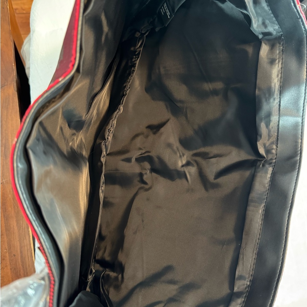 Victoria's Secret Red Plaid Tote Bag - Picture 4 of 4